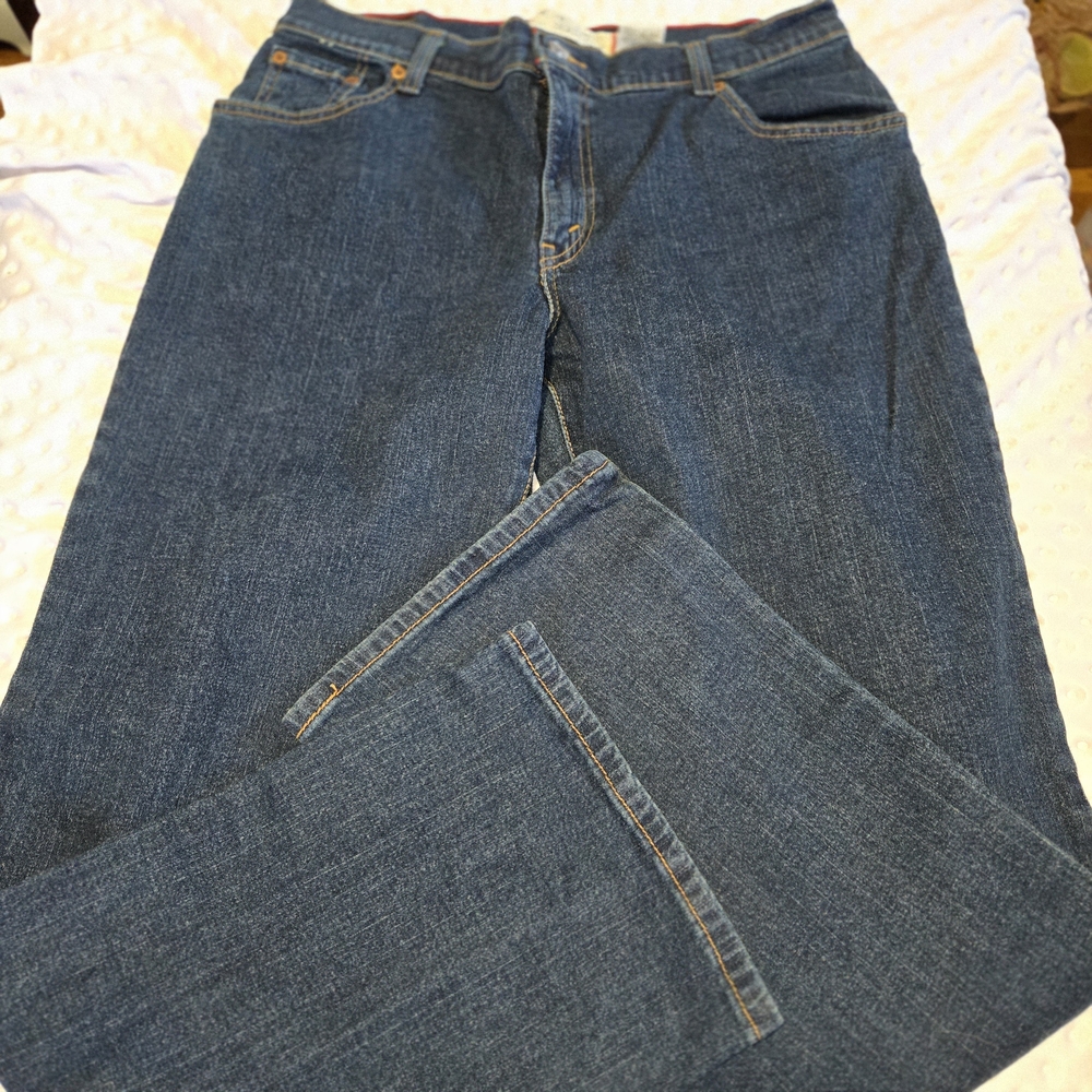 Levi's Jeans Womens 12M Blue Classic Relaxed Bootcut Stretch Denim